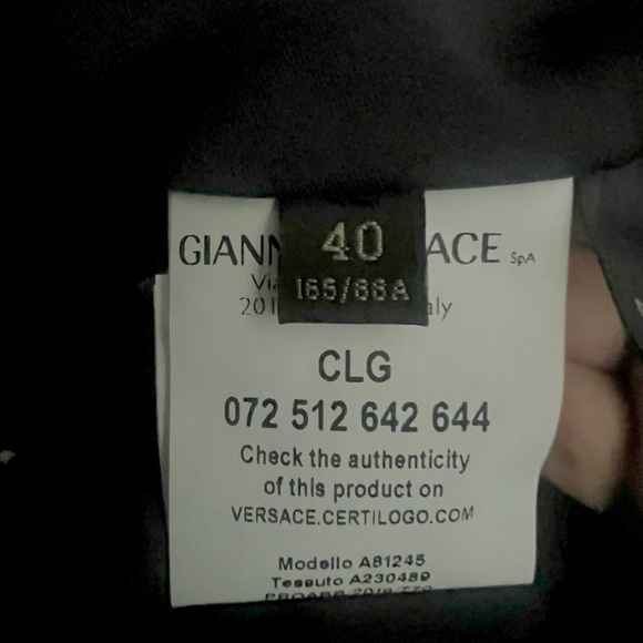 VERSACE Mixed Floral-Print Bodysuit SZ 6 - Picture 6 of 6